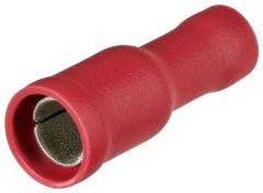 9799130 Manguitos de enchufe redondos 100 unidades Cable de 4 mm 0,5-1,0 mm2 (Rojo)