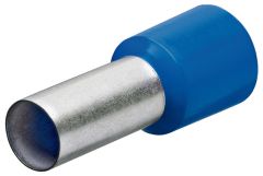 Knipex 9799338 Manguitos de extremo de conductor con cuello de plástico 100 unidades de cable de 16 mm2 (azul)