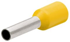 Knipex 9799359 Manguitos de extremo de conductor con cuello de plástico 50 uds. cable 25 mm2 (Amarillo)