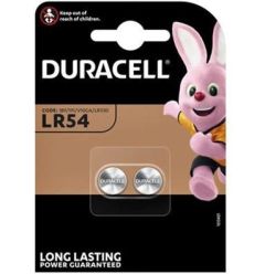 Duracell D052550 Pilas botón LR54 2pcs.