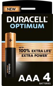 Duracell D137516 Alcalinas Optimum AAA 4pcs.