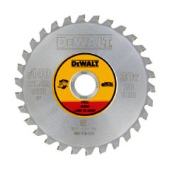 DeWalt Accesorios DT1923-QZ Hoja de sierra circular 140 x 20 mm 30T TCG 1,5°