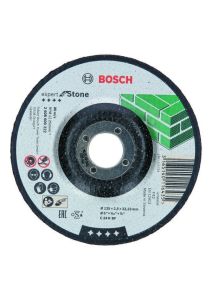 Bosch Professional Accesorios 2608600222 Disco de corte curvado Expert para Stone C 24 R BF, 125 mm, 2,5 mm