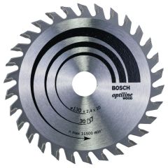 Bosch Professional Accesorios 2608640583 Hoja de sierra circular 130 x 20 x 30T Optiline Wood