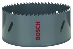 Bosch Professional Accesorios 2608584852 Sierra de perforación HSS para adaptador estándar 111 mm, 4 3/8"