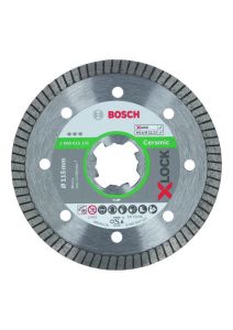 Bosch Professional Accesorios 2608615131 Disco de corte de diamante X-LOCK Mejor para Ceramic Clean Turbo 115 x 22,23 x 1,4 x 7 mm