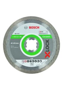 Bosch Professional Accesorios 2608615138 X-LOCK Disco de corte diamantado Estándar para Cerámica 125 x 22,23 x 1,6 x 7 mm