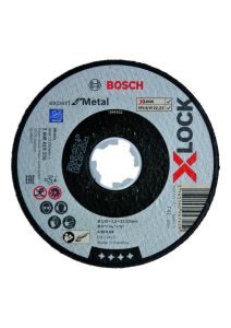 Bosch Professional Accesorios 2608619255 2608619255  Disco de corte X-LOCK Expert para metal 125 mm x 2,5 mm A 30 S BF