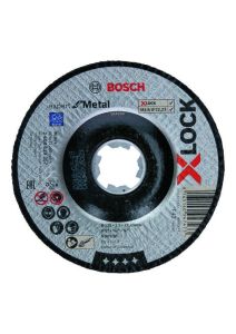 Bosch Professional Accesorios 2608619257 Disco de corte X-LOCK Expert para metal 125 mm x 2,5 mm avellanado A 30 S BF