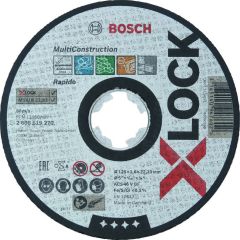 Bosch Professional Accesorios 2608619270 Disco de corte X-LOCK Multi Material 125 mm x 1,6 mm ACS 46 V BF