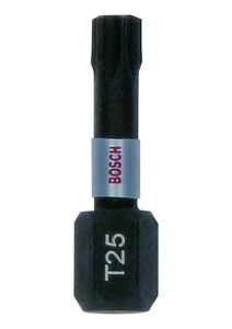 Bosch Professional Accesorios 2607002806 Impacto T25 25mm 25pc
