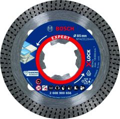 Bosch Professional Accesorios 2608900656 Disco de corte de diamante Expert HardCeramic X-LOCK 85 x 22,23 x 1,6 x 7 mm