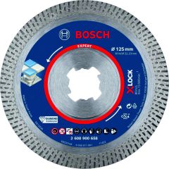 Bosch Professional Accesorios 2608900658 Disco de corte diamantado Expert HardCeramic X-LOCK 125 x 22,23 x 1,4 x 10 mm