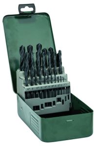 Bosch DIY Accesorios 2607019446 Juego de brocas metálicas HSS-R de 25 piezas