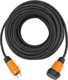 Brennenstuhl Professional 9161250100 cable de prolongación IP44 25m negro H07RN-F 3G1,5
