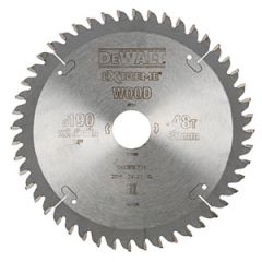 DeWalt Accesorios DT4094-QZ Hoja de sierra circular 190 x 30 mm 48T TCG -5°