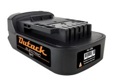 Dutack 4490004 Adaptador de batería tipo D para baterías Dewalt de 18 V