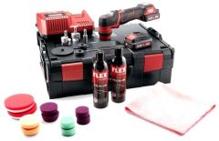 Flex-tools 469076 PXE 80 10.8-EC/2.5 P-Set Pulidora Rotativa 10.8 Voltios 2.5 Ah Li-ion + accesorios