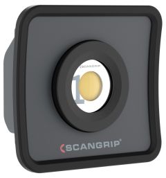 Scangrip 03.6010 Nova Mini Lámpara de construcción LED recargable y regulable de 1000 lúmenes