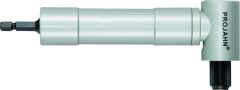 Projahn 398052 Racor de ángulo de 1/4"- 90° para taladros y atornilladores inalámbricos