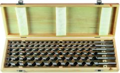 99930 Juego de brocas para manguera 460 mm 6 piezas en caja de madera