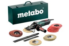 Metabo 613080500 WEVF 10-125 Quick Inox Set Amoladora cilíndrica 125 mm