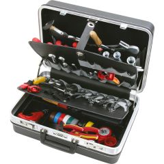KS Tools 116.0175 Juego de herramientas combinadas para la técnica de instalación, 129 piezas