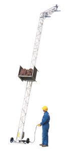 Little Jumbo 405010010 Elevador de escalera Apache de 10,4 mtr con articulación