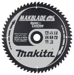 Makita Accesorios B-08729 Hoja de sierra para cortar madera Makblade-Plus 305x30x2,6 60T 5G