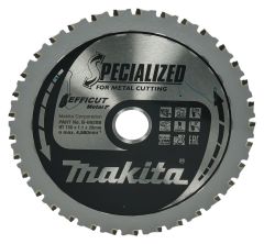 Makita Accesorios B-69288 Hoja de sierra circular para metal Efficut 150 x 20 x 1,1 33T