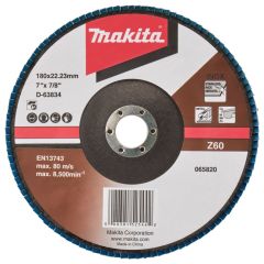 Makita Accesorios D-63834-10 Disco de láminas 180mm Z60
