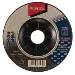Makita Accesorios D-18459-20 Disco de amolar Acero 115 x 22,23 x 6 mm Por 20 piezas