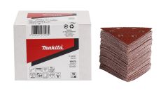 Makita Accesorios P-42597 Hoja de lija 3-K 94 K40 Velcro rojo 50 Piezas
