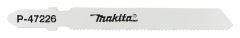 Makita Accesorios P-47226 Hoja de sierra de calar de 55mm T118AF 5 Piezas