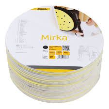 Mirka Accesorios 1674802560 2975671 Papel de lija suave velcro 225 mm P60 25 piezas