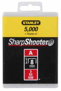 Stanley 1-TRA206T Grapas 10 mm Tipo A - 1000 unidades