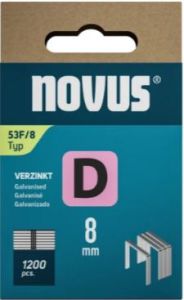 Novus 042-0789 No con alambre plano D 53F/8mm (1.200 piezas)