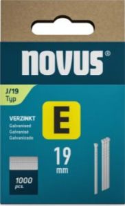 Novus 044-0090 Clavos para chinchetas E J/19mm (1.000 piezas)