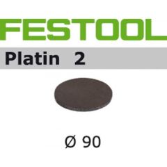 Festool 498322 Platin 2 Discos de Lijado STF D 90/0 S500 PL2/15