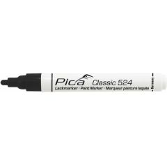 Pica PI52446 524/46 Marcador de pintura 2-4mm punta redonda negro,10pcs