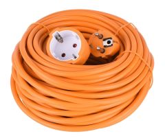 RELEC492213 Cable de extensión 20Mtr Naranja 3 x 1,0 mm