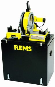 Rems 254025 R220 SSM 250 KS-EE soldadora de tubos de plástico 75-250 mm con capacidad de 45 grados