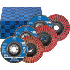 44698006 Juego de discos laminares PVZ de 3 piezas de cerámica Ø 125 mm orificio del eje Ø 22,23 mm CO-COOL60/G,80/M,120/F
