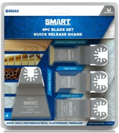 Smart Blades B4MAK Surtido de cuchillos profesionales de 4 piezas