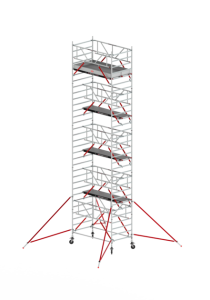 T520056 RS TOWER 52-S 10,2m de altura de trabajo Fiber-Deck 2.45 Safe-Quick
