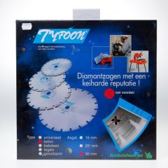 249261 Hoja de diamante Tyfoon 350 mm Hormigón