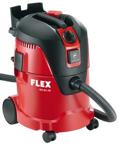 Flex-tools 405426 VCE 26 L MC Aspirador de seguridad con limpieza manual del filtro, 25 l, clase L