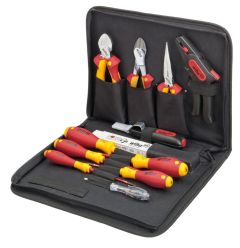 Wiha 36389 Kit de herramientas de electricista surtido 12 piezas en estuche ()