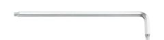 Wiha 39107 TORX® llave de espiga de plata de titanio  T6 x 80 mm, 15 mm