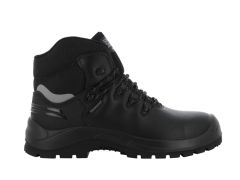 X430 Zapato de seguridad de altura media con suela resistente al calor negro